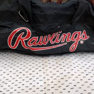 Rawlings Black Sports Equipment Bag